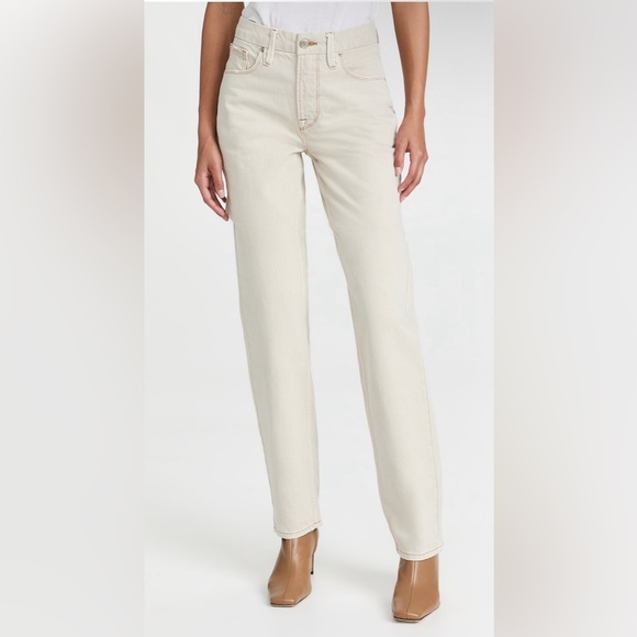 Good American Good 90s Jeans Size 6 Color Bone - Picture 1 of 4